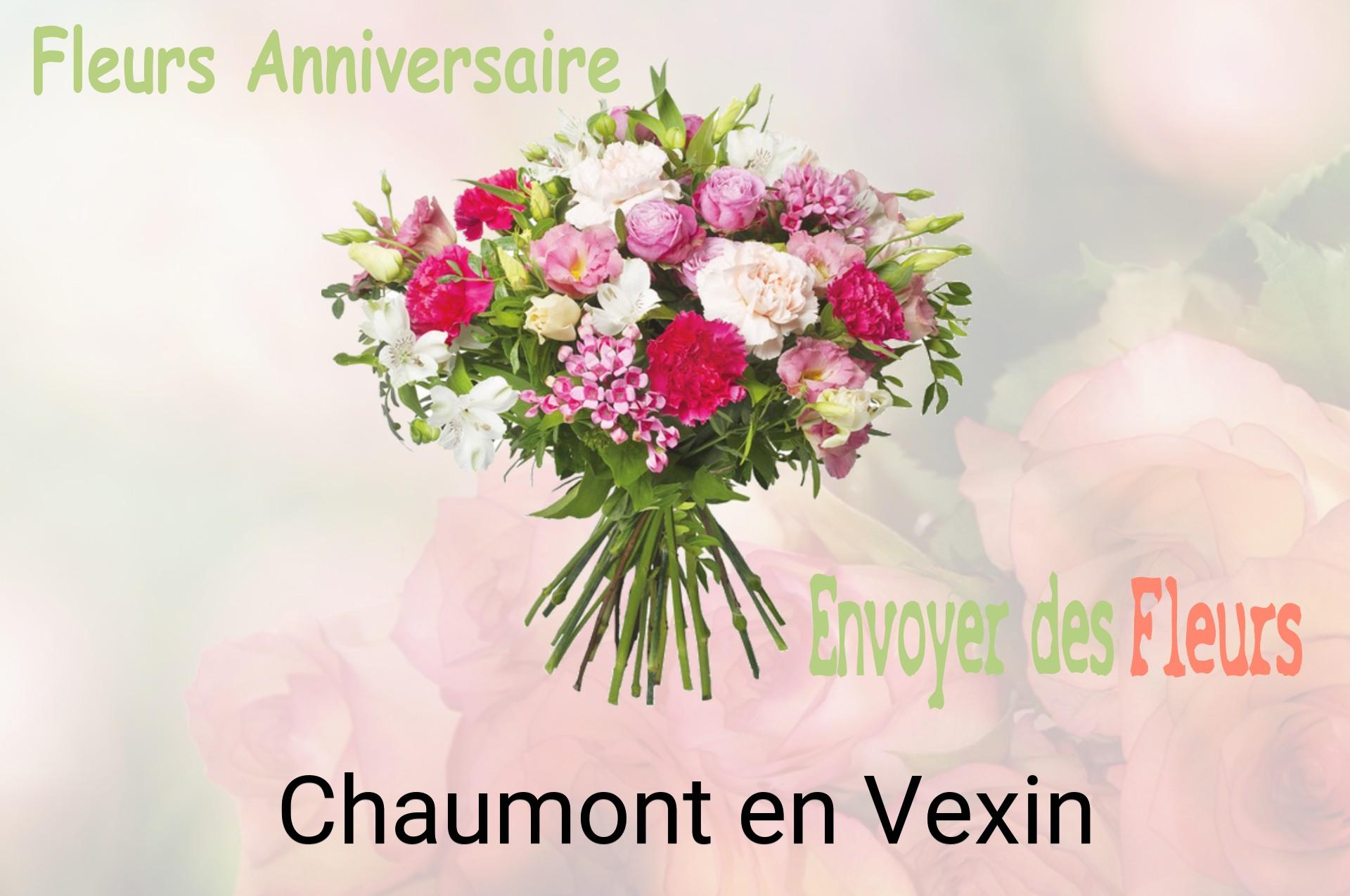 Bouquet de fleurs d’anniversaire livré à Chaumont-en-Vexin